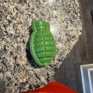 Green Grenade-Shaped ice mold****FINAL MARKDOWN****